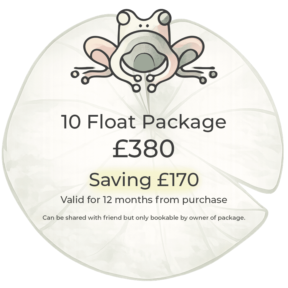 10 float package at Reset float therapy studio in Fraserburgh Aberdeenshire